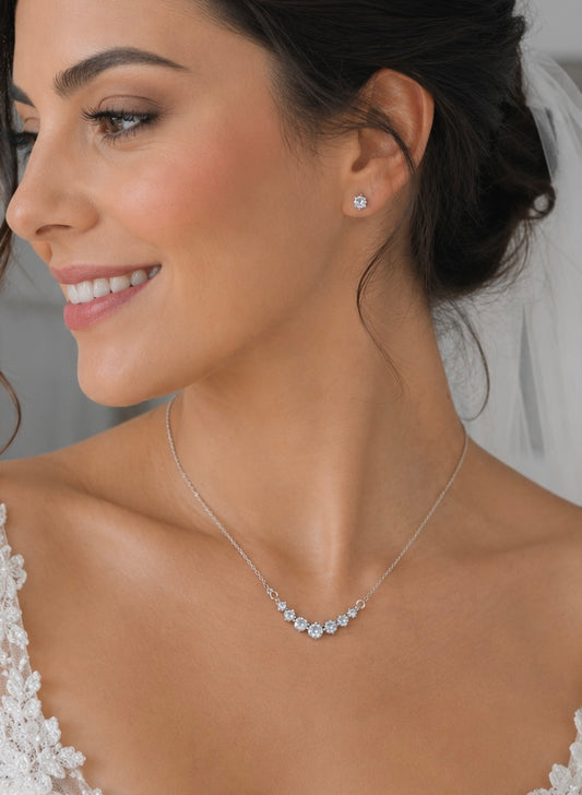 CONJUNTO COLLAR Y ARETES: CN012